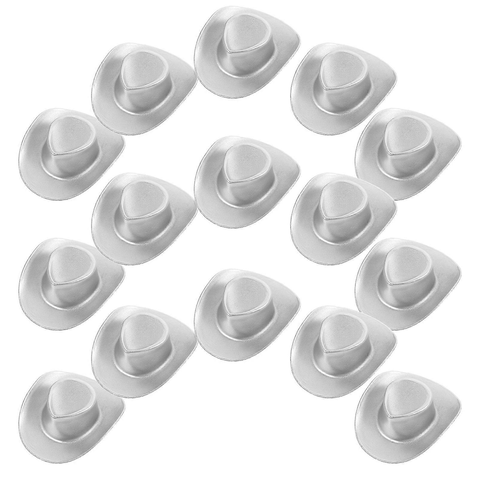 Replaceable Mini Hats Miniature Design Cowgirl Hat For Party Room Decoration 20Set