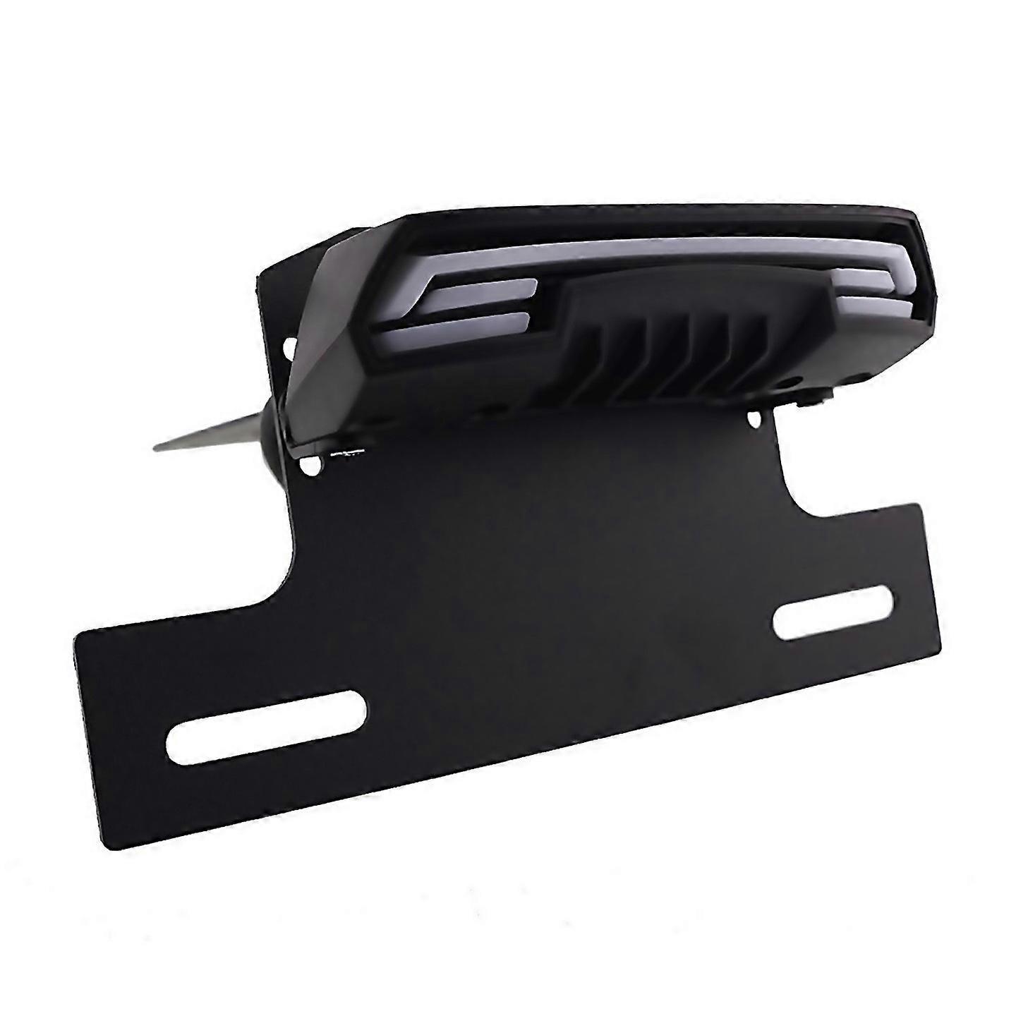 For Motorcycle License Plate Holder Tail Light Turn Signal Bracket