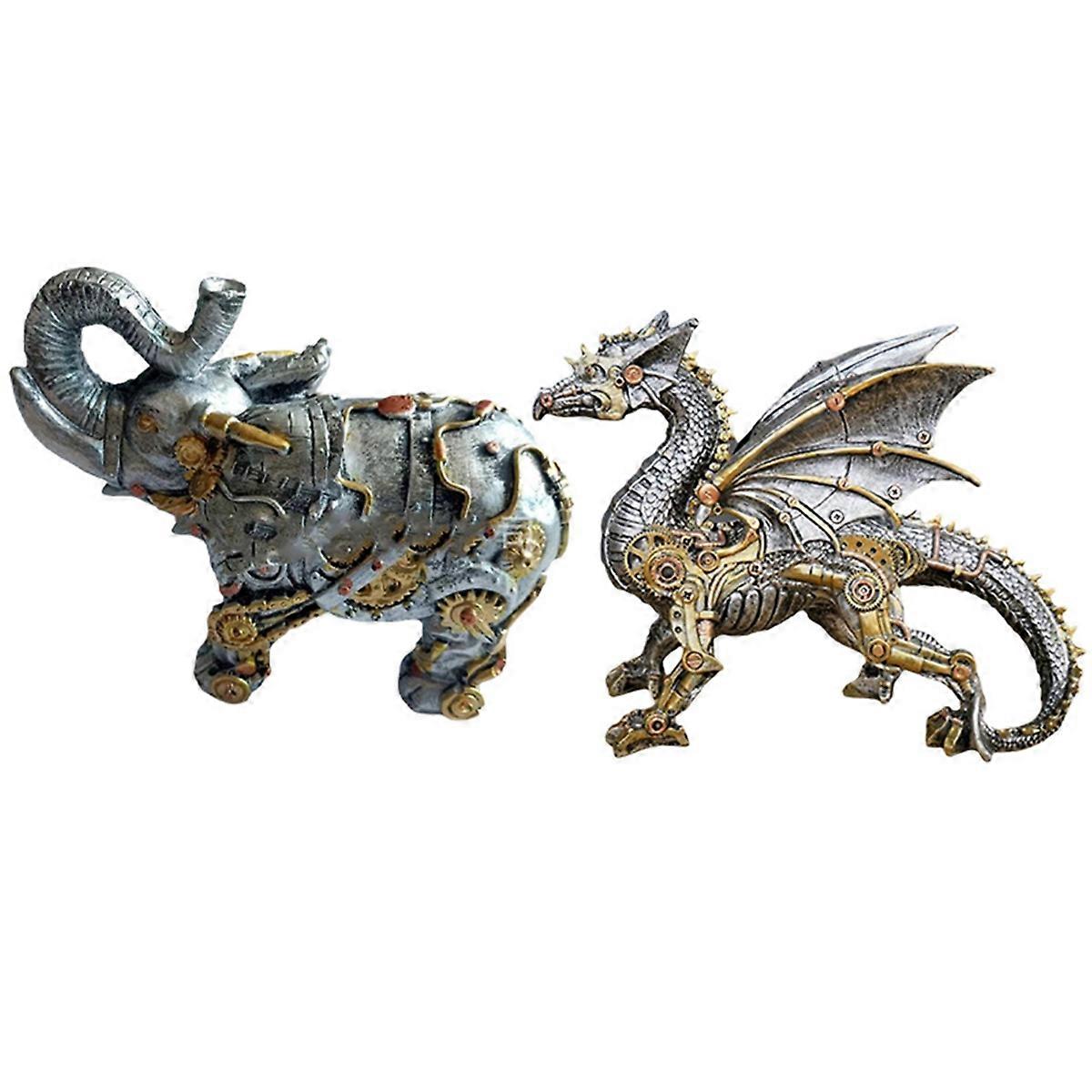 Mechanical Punk Models, Resin Crafts, Steampunk Resin Statues
