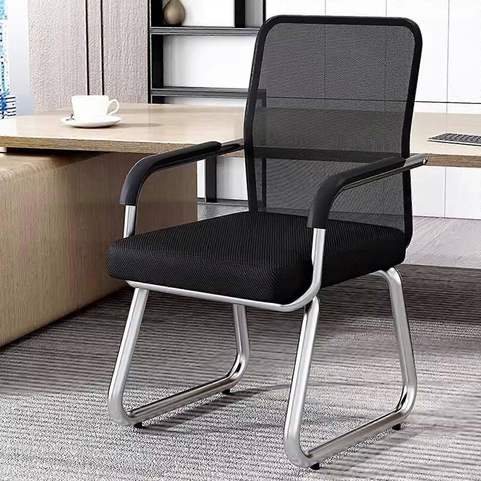 Ergonomic Office Chair with Supportive Backrest for Computer Desks, Ideal for Conference Rooms, Dorms, and Home Study, Color A