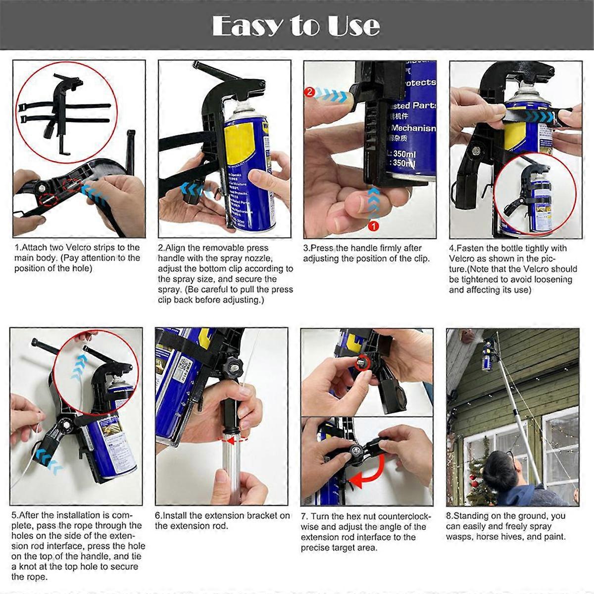 Sprays Can Extension Pole Adaptor Sprayer Extension Pole Adaptor A