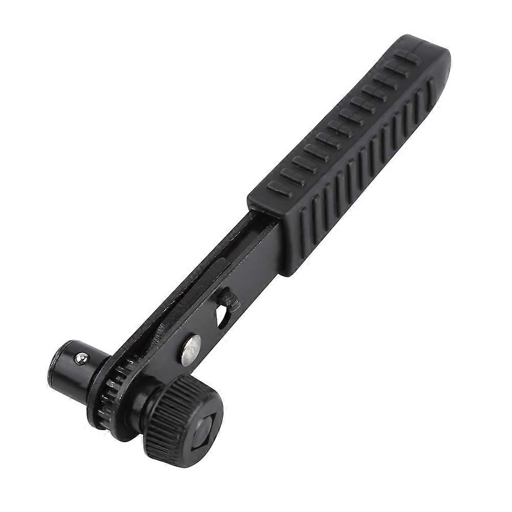 Clé à cliquet noire 1/4" avec manche pour tournevis et douille rapide