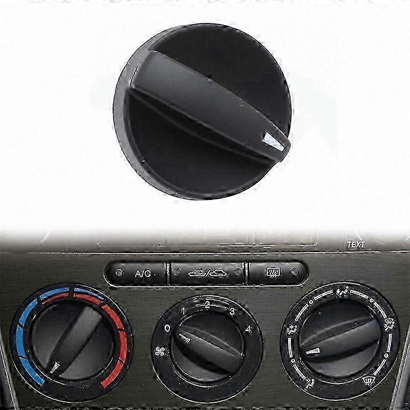 3-Pack Climate Control Knobs for 6 2006-2008 HVAC Switch Replacement