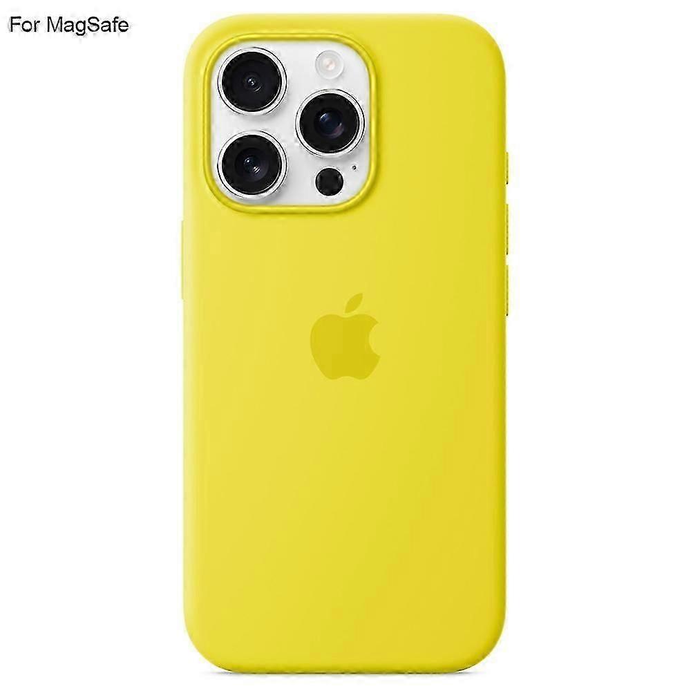 Liquid Silicone Case for iPhone 16 Pro Max with MagSafe Compatibility and Soft Finish