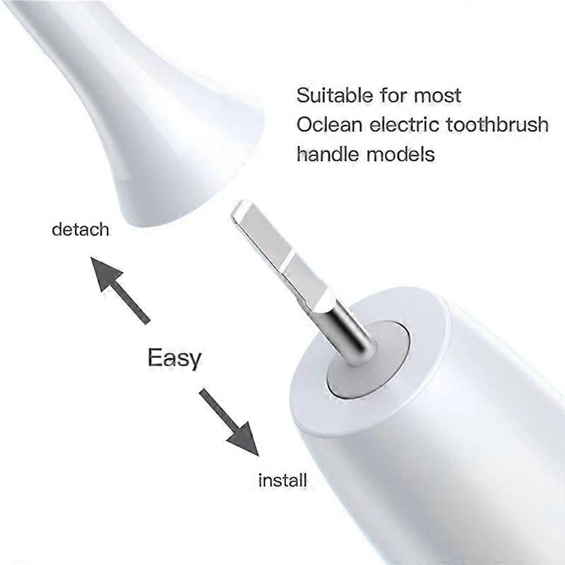 10PCS Replacement Brush Heads for Electric Toothbrush, A