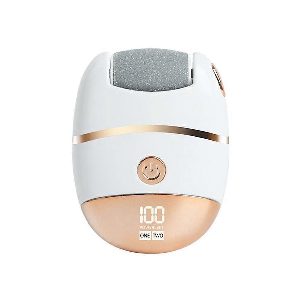 Digital Electric Foot Grinder LCD Display Silent Portable Rechargeable Wet Dry Use