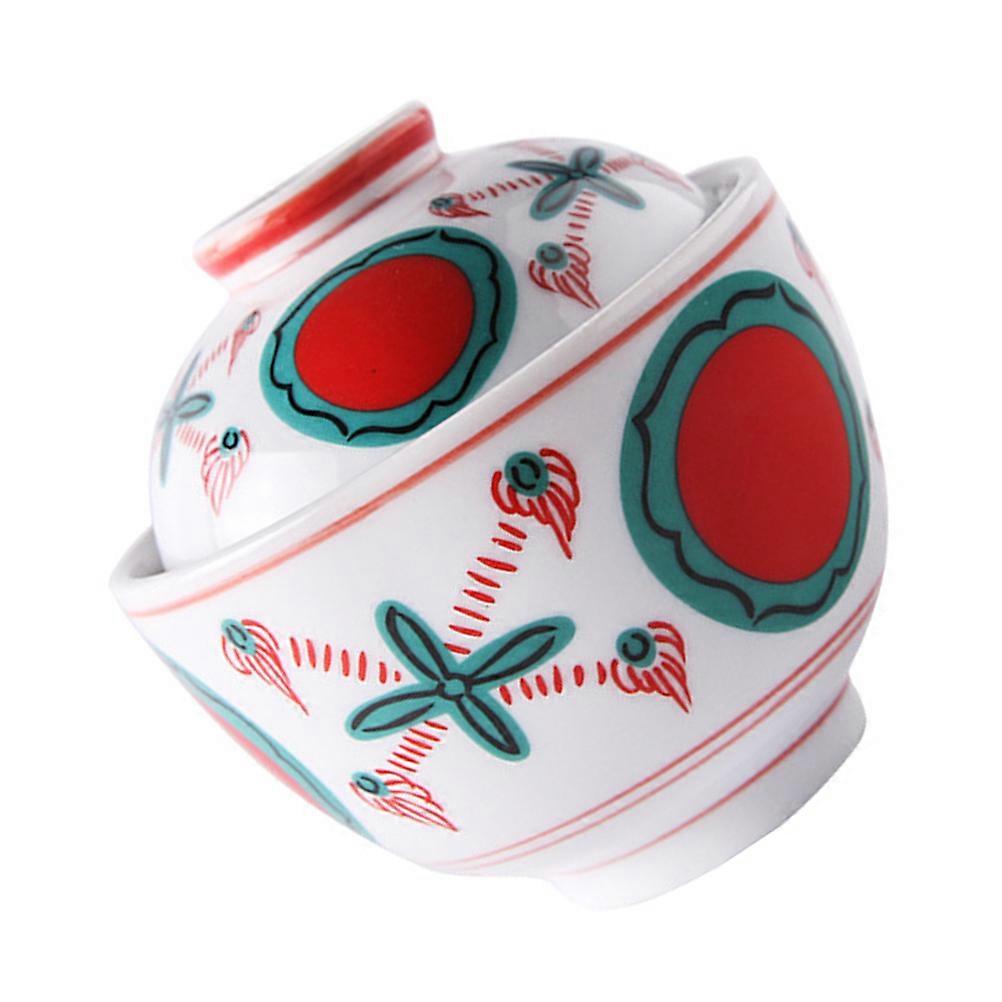 Ceramic Cubilose Bowl 4Pcs Multi-Function Steam Bowl Ideal For Home Housewarming Excellent For Dining And Decorative Use