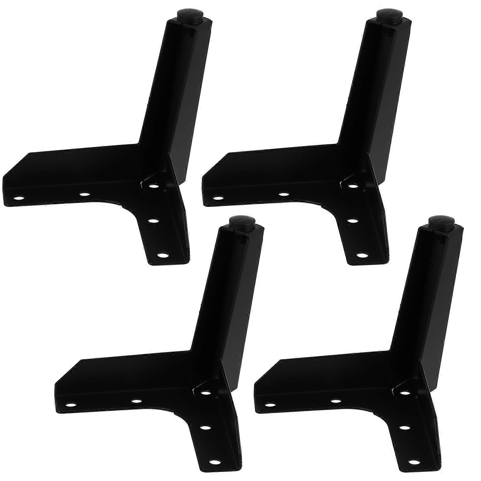 Sofaføtter Robuste metallben for møbelsnekkere, soverom, 4 stk.