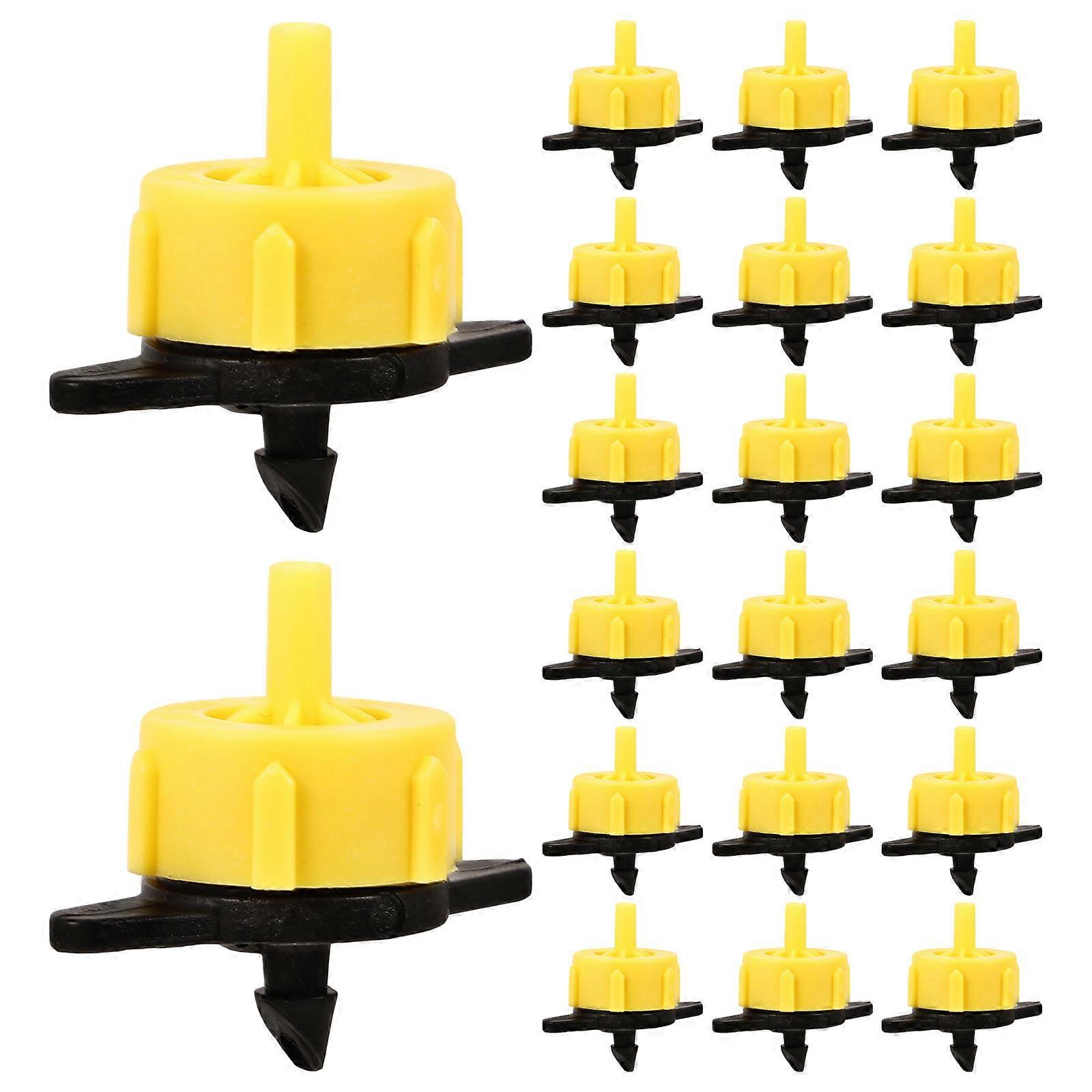 Pressure Compensating Drip Irrigation Emitters for Gardening Use 80Pcs Plastic