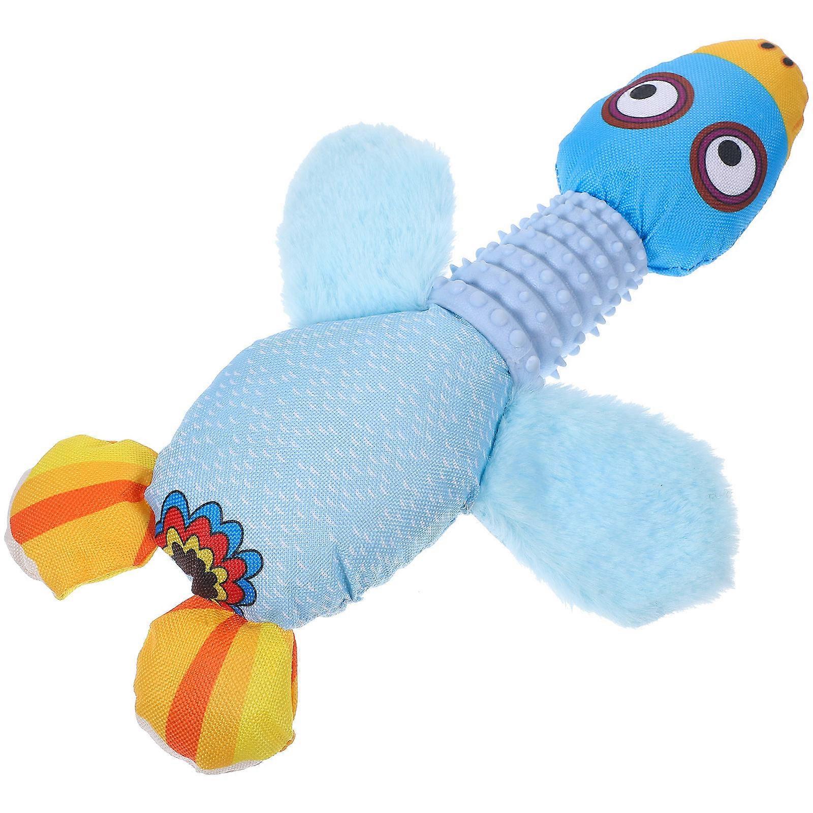 Cartoon Dog Plush Toy for Play 4Pcs Interactive Puppy Toys