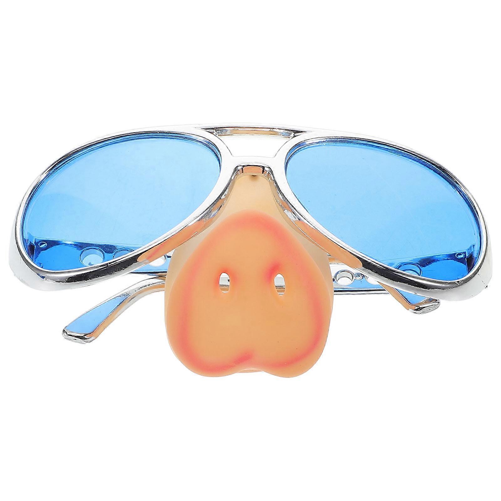 Funny Pig Nose Glasses for Party 2Pcs Cosplay and Photo Booth Props Fun