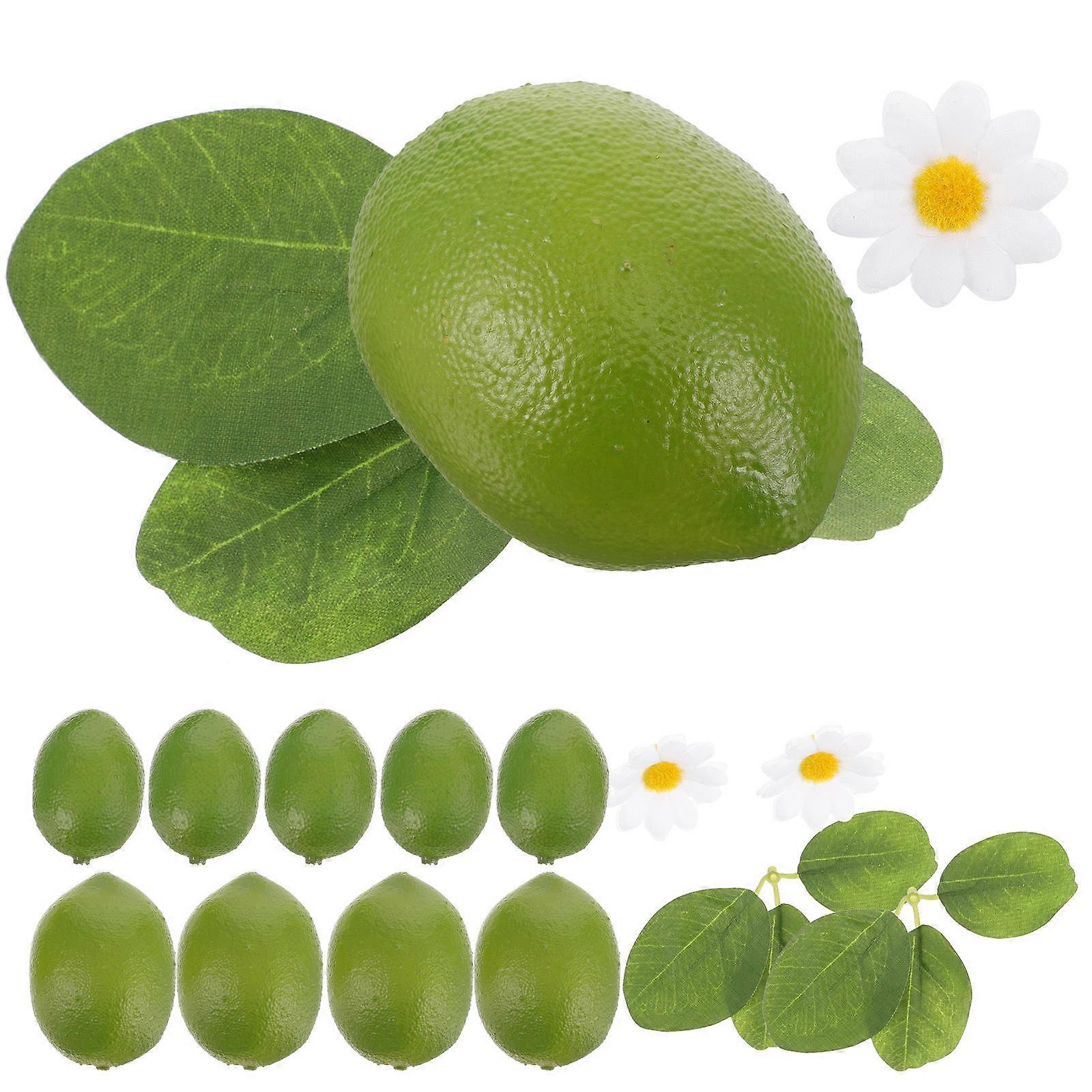 Lemon Simulation DIY Artificial Lemon Slices for Home Decor 1 Box