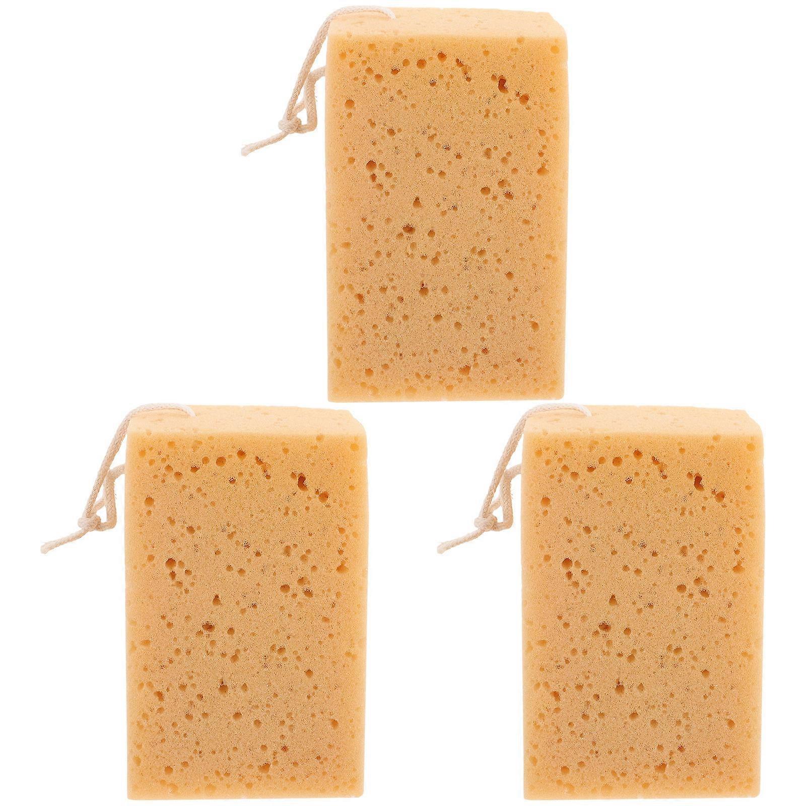 Wall Texture Sponge for Repair 9Pcs Yellow Polyurethane Painting Sponge