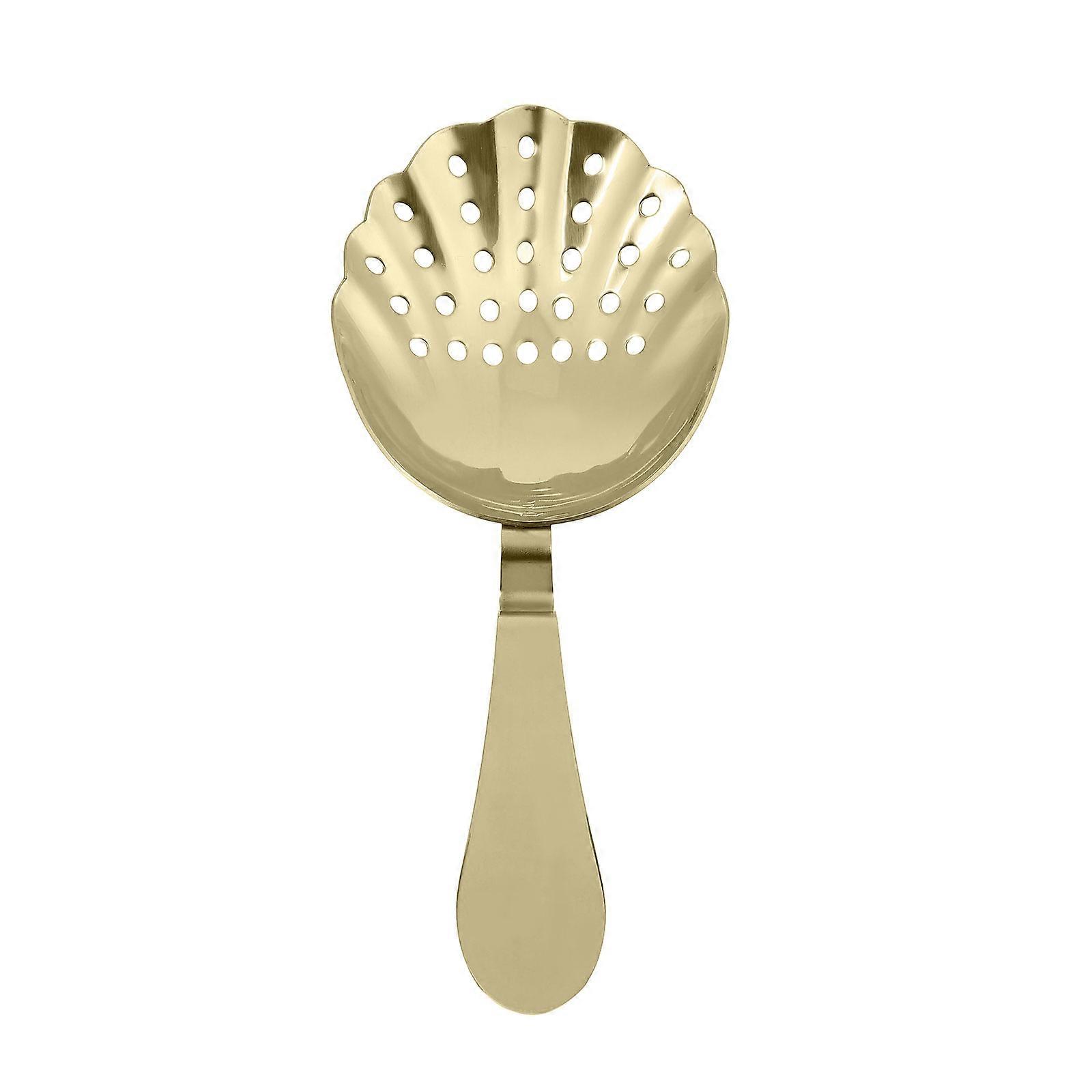 Bartenders Professional Strainer 1Pcs In Golden Color Perfect For Ice Filtering During Cocktail Mixing Activities