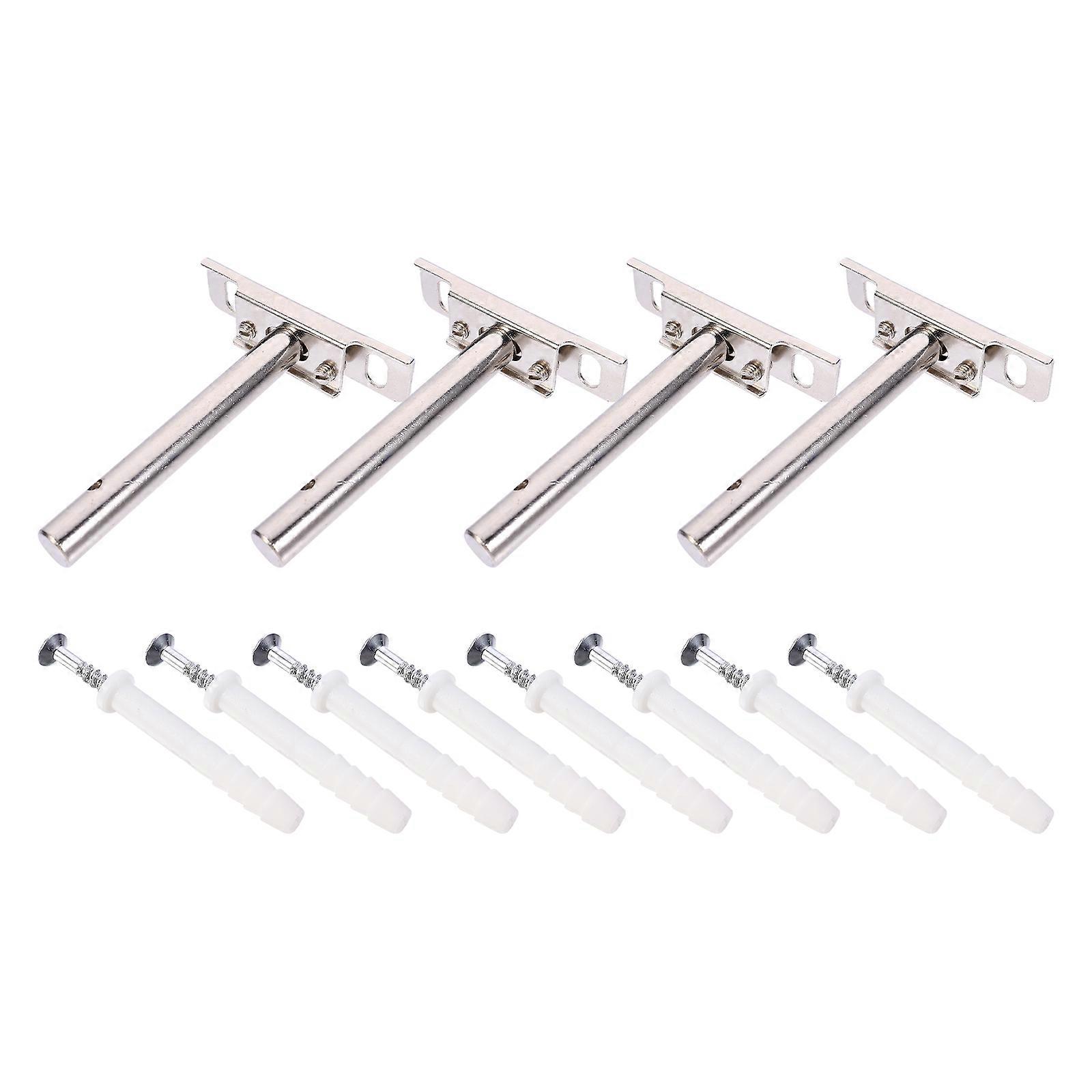 Wall Mounted Shelf Supports Shelf Bracket Concealed Blind Support 8Sets