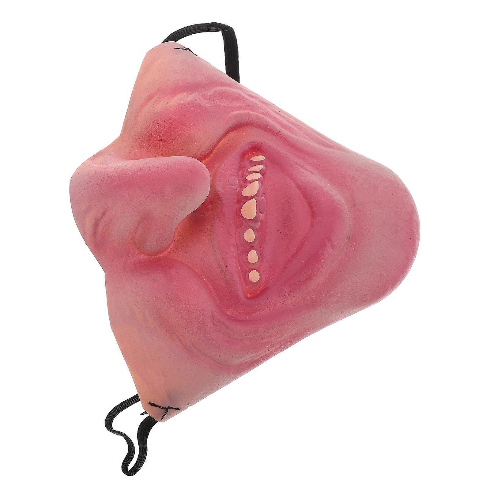 Funny Half Face Masks for Carnival with Latex Material for Adults