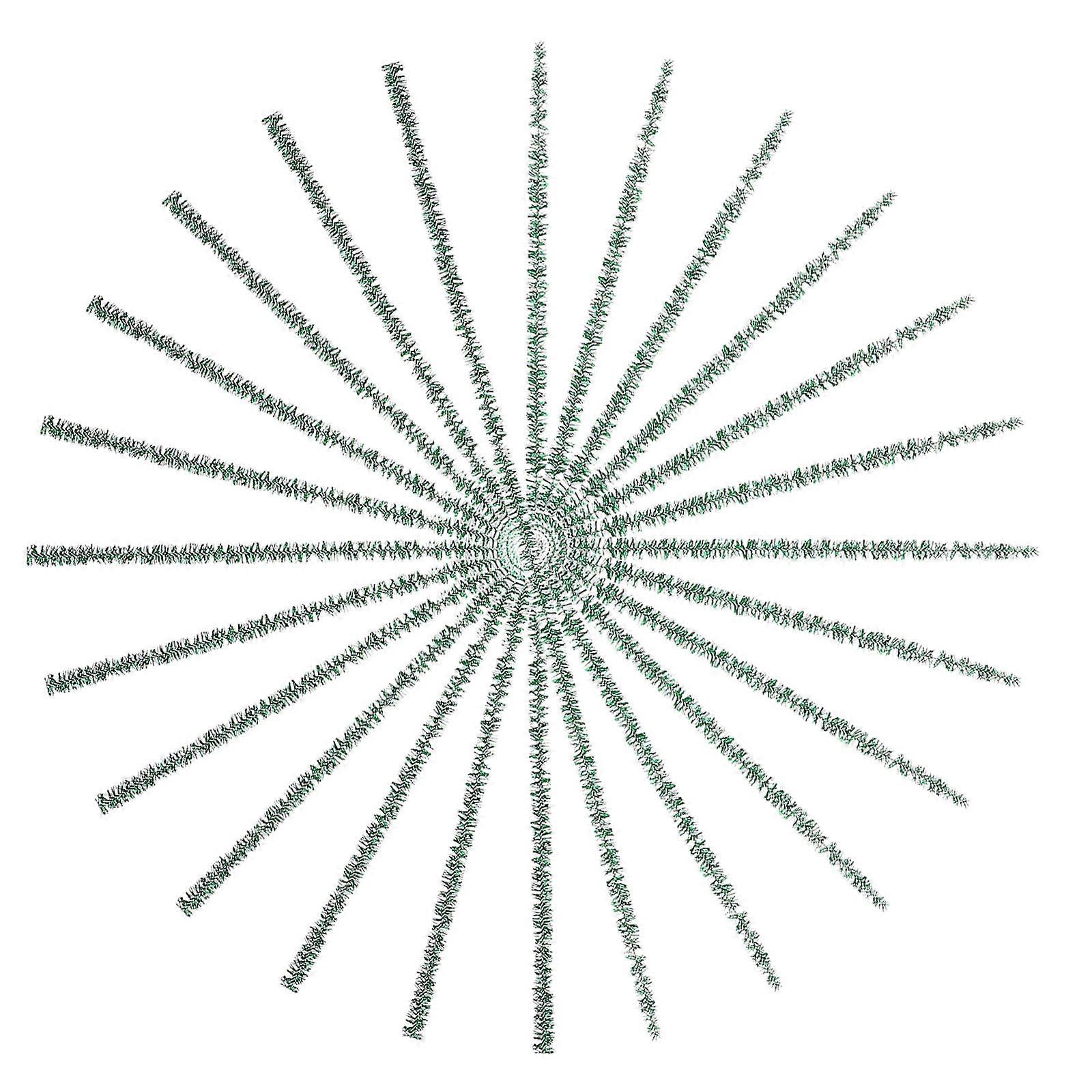 Decorative Glitter Sticks Perfect For Birthday Party And Christmas Celebrations In Green 200Pcs