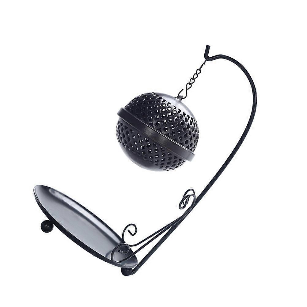 Incense Burner Backflow Holder Black for Aromatherapy Decoration 2Pcs