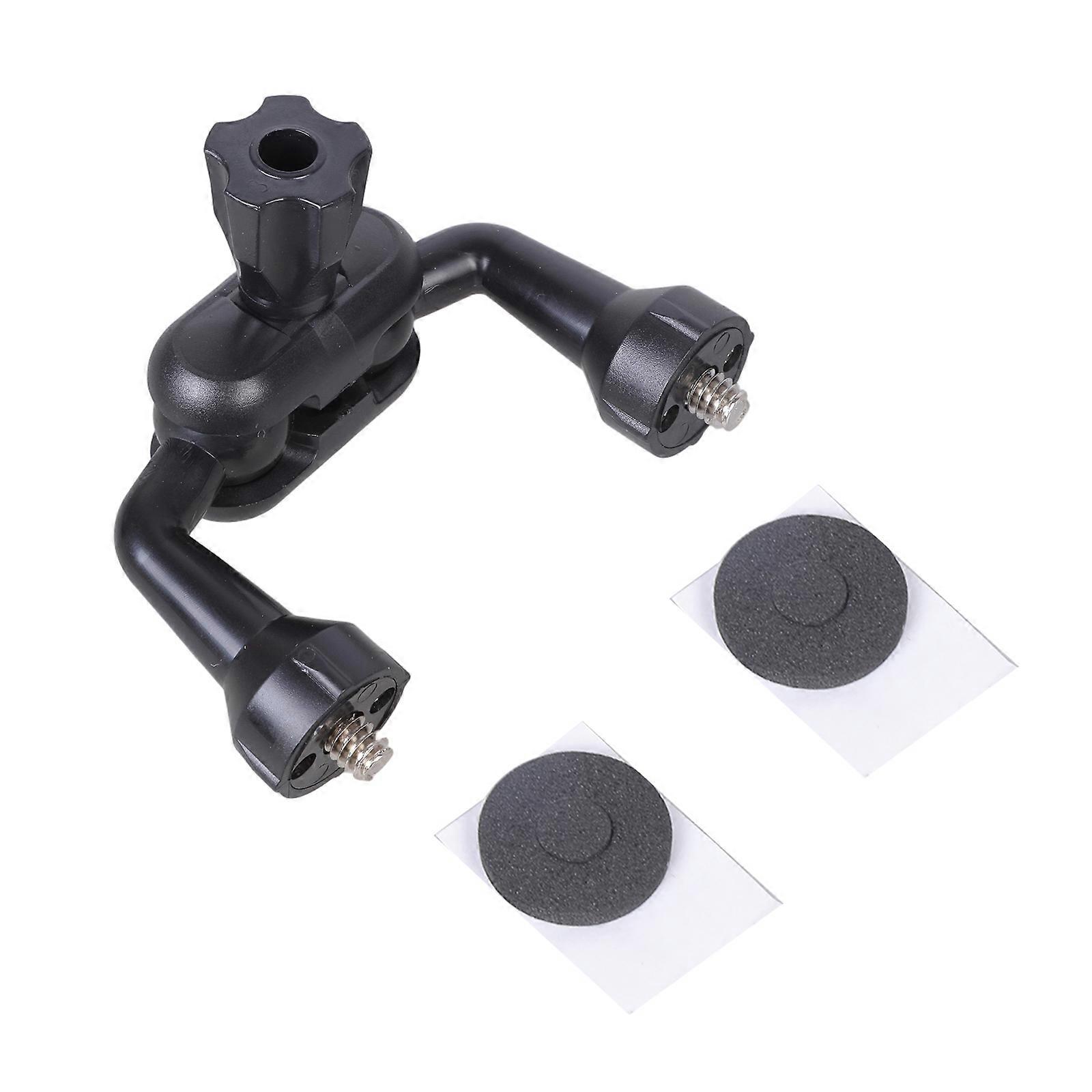1/4 20 Threaded Camera Bracket Adapter 12cm Metal Plastic Hybrided Connector For Action Cameras Smartphone Clamps Multicolor