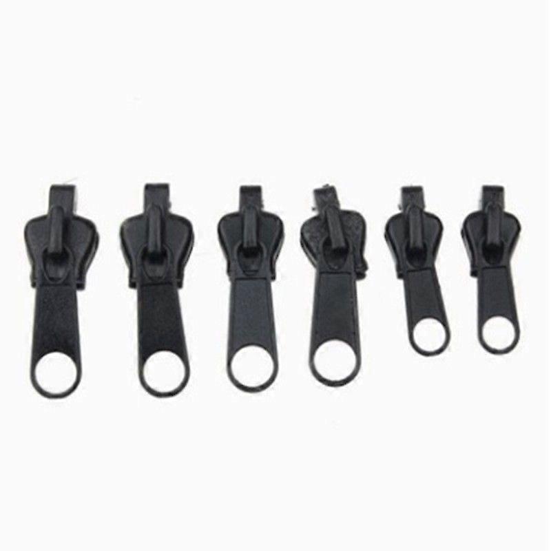 Universal Zipper Repair Kit 6 Pieces Instant Zipper Fixer with Metal Slider Fix