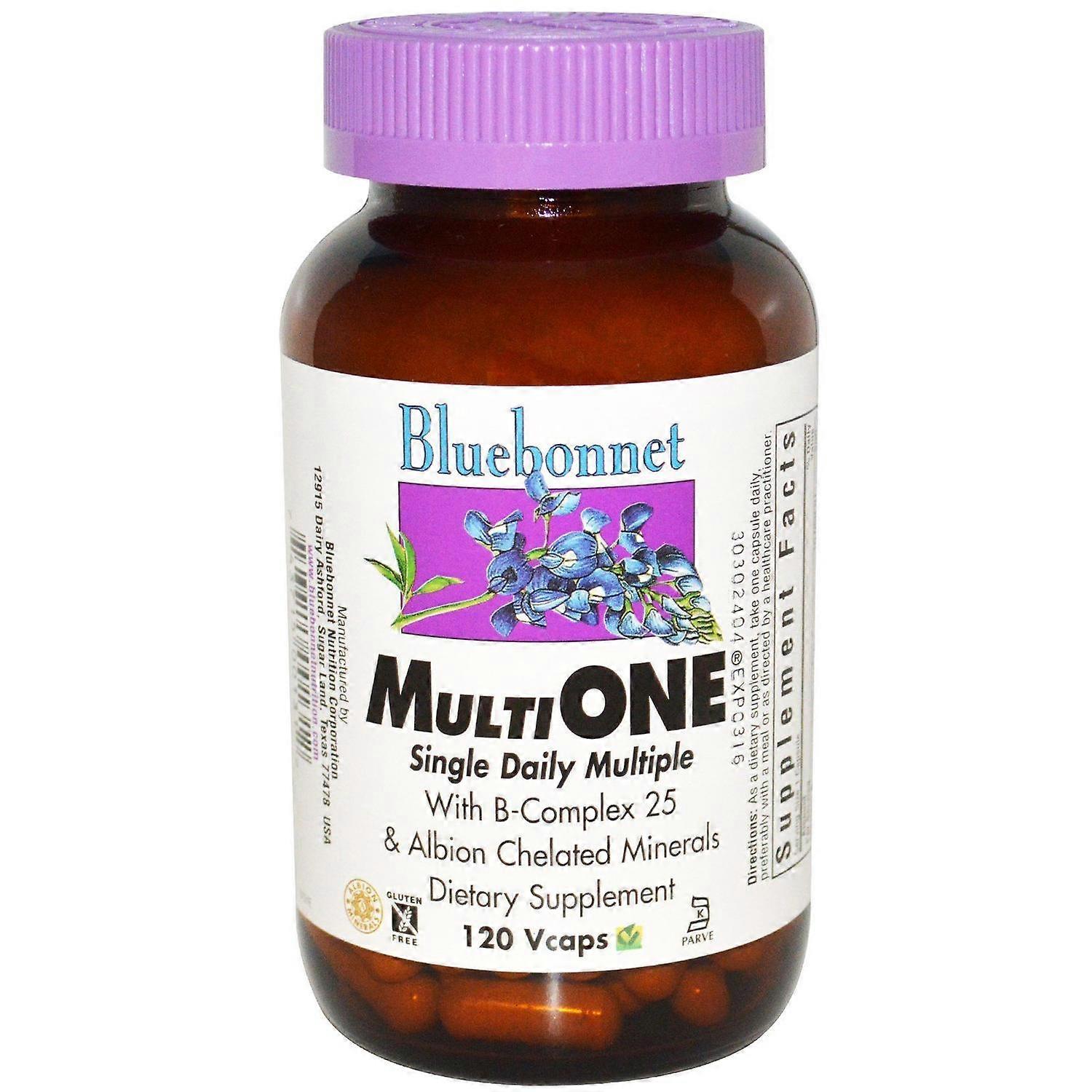 Bluebonnet Nutrition, Multi One, Single Daily Multiple, 120 Vcaps