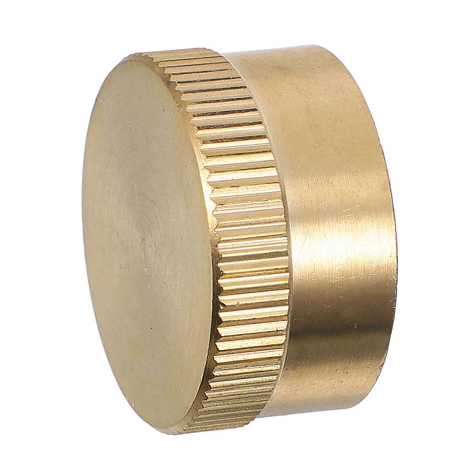Refill Bottle Cap Made of Brass for Sealing 2Pcs Tank Caps