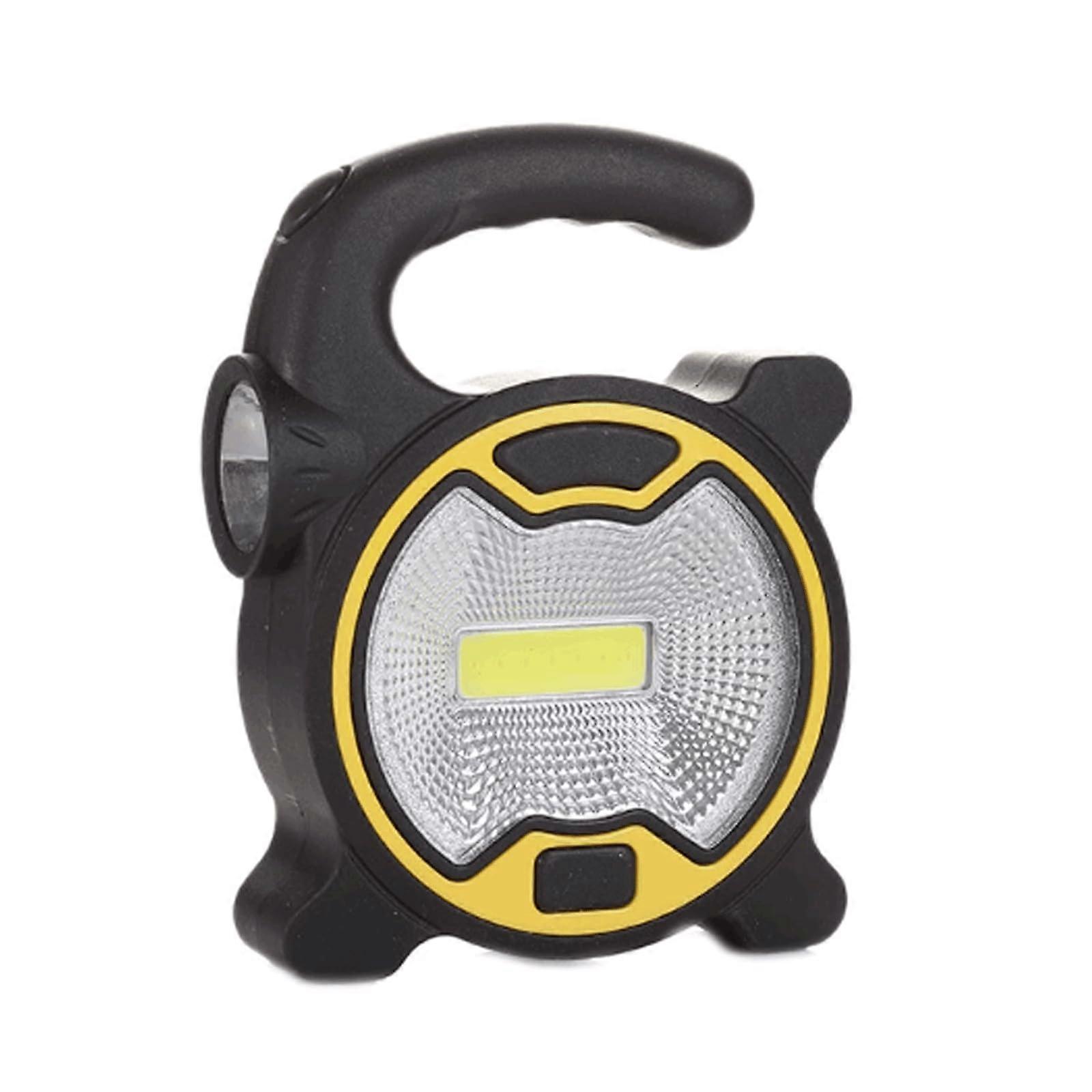 Portable Plastic Camping Lantern With Handle Battery Powered Outdoor Use Lightweight