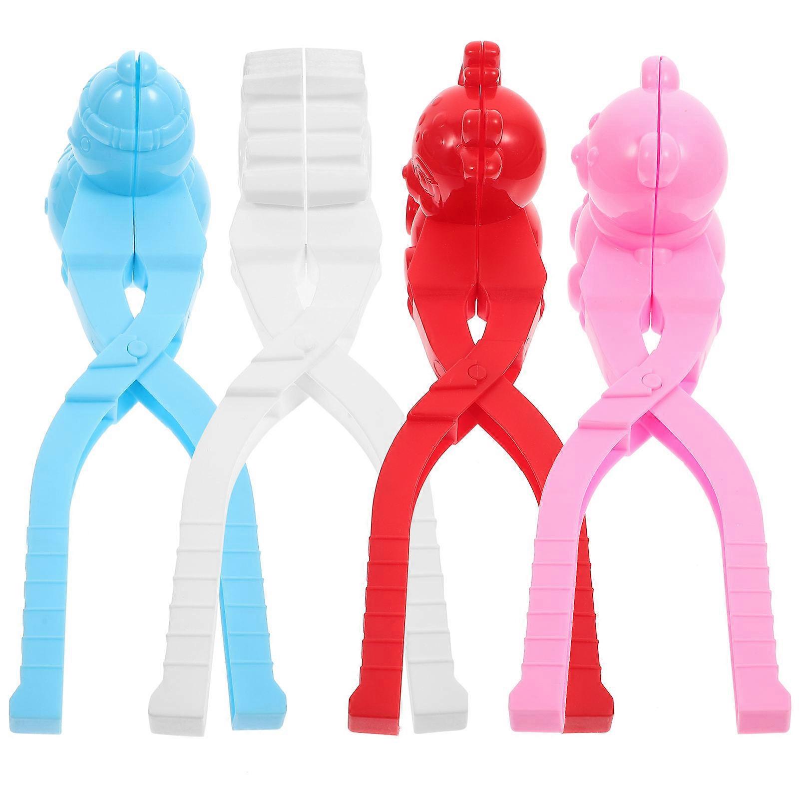 Making Toys For Children 4Pcs Assorted Color Snow Mold Kits For And Winter Fun