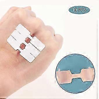 Waterproof Butterfly Adhesive Bandages 60 Count Wound Closure Strips for Emergency First Aid Kit