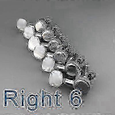 Schaller M6 Type Guitar Pearl Button Locking Deluxe Machine Head Tuners Tuning Pegs For Jp6 St Tl Guitar Well Chrome miao7