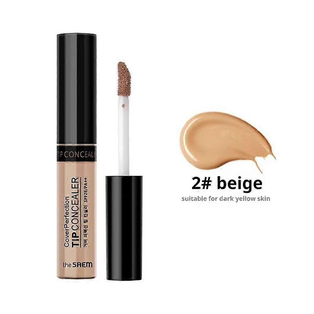 6.5g Liquid Concealer with SPF 28 PA++ for Dark Circles and Blemishes Long-Lasting Natural Coverage in 8 Shades