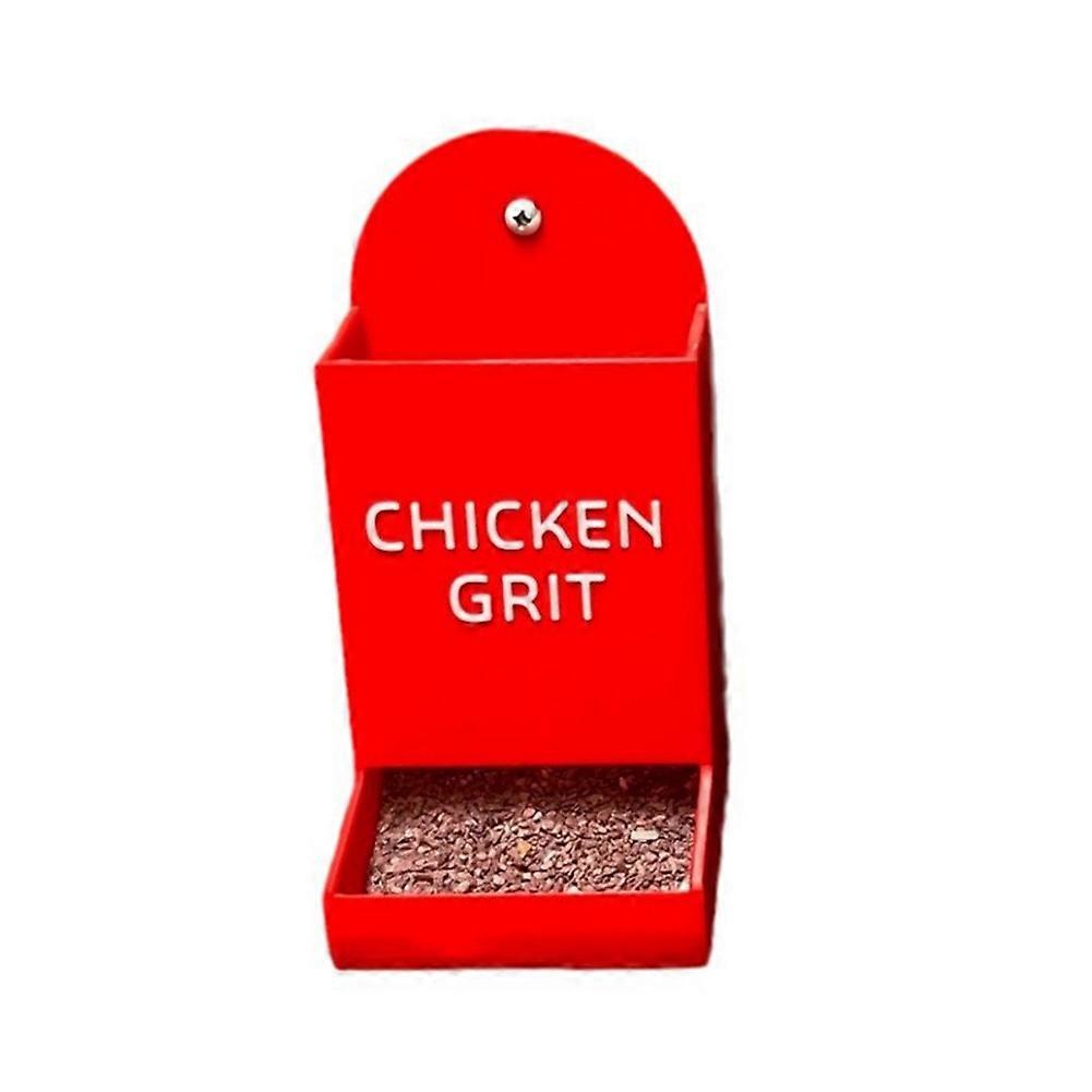 Chicken Oyster Shell Feeder and Grit Feeder Plastic ,B