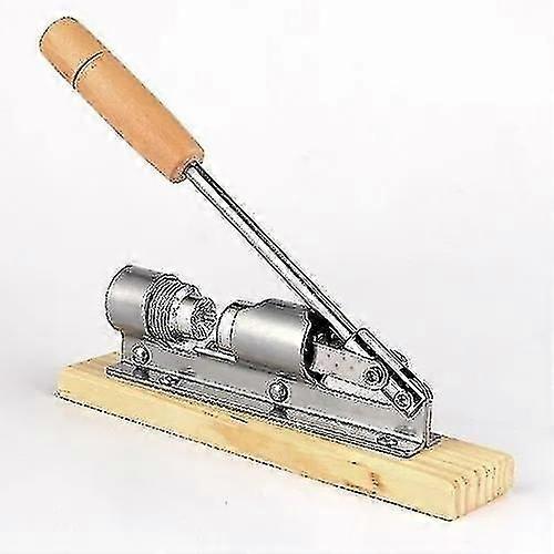 Hiware Good Heavy Duty Pecan Nut Cracker Tool With 4 Picks, Wood Base