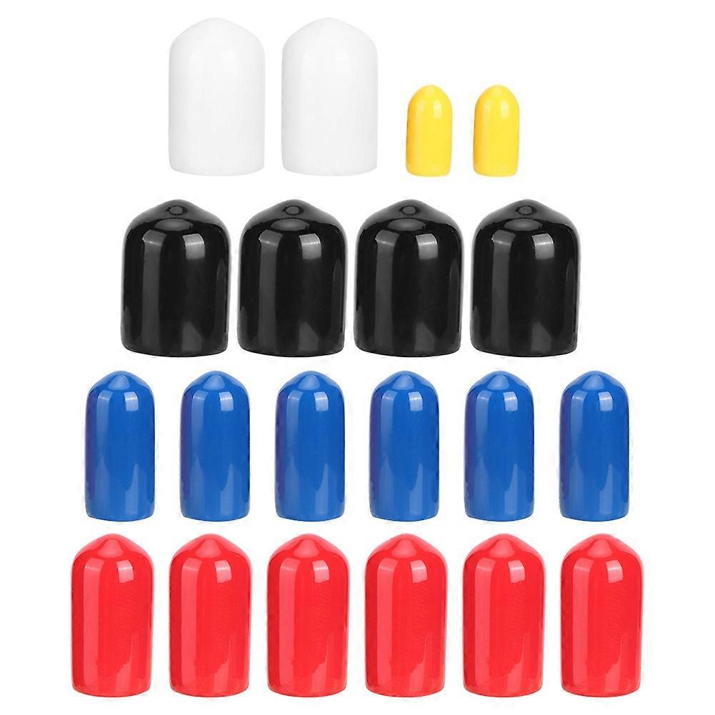20 Pcs PVC Vacuum Line Cap 1/8in 3/16in 1/4in 3/8in 5/16in Assorted Kit Fit for CHEVY