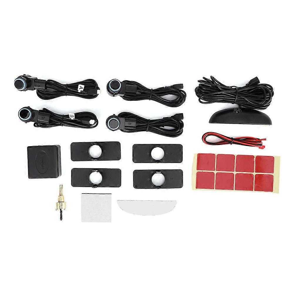 LED display parking alert system for auto reverse assistance