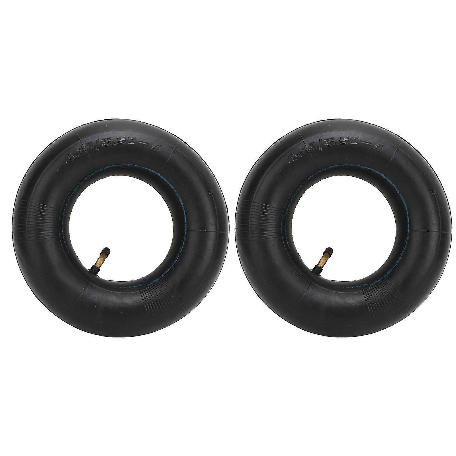 Inner tubes for garden cart 2PCS 4.10/3.50-4 with TR87 bent valve stem