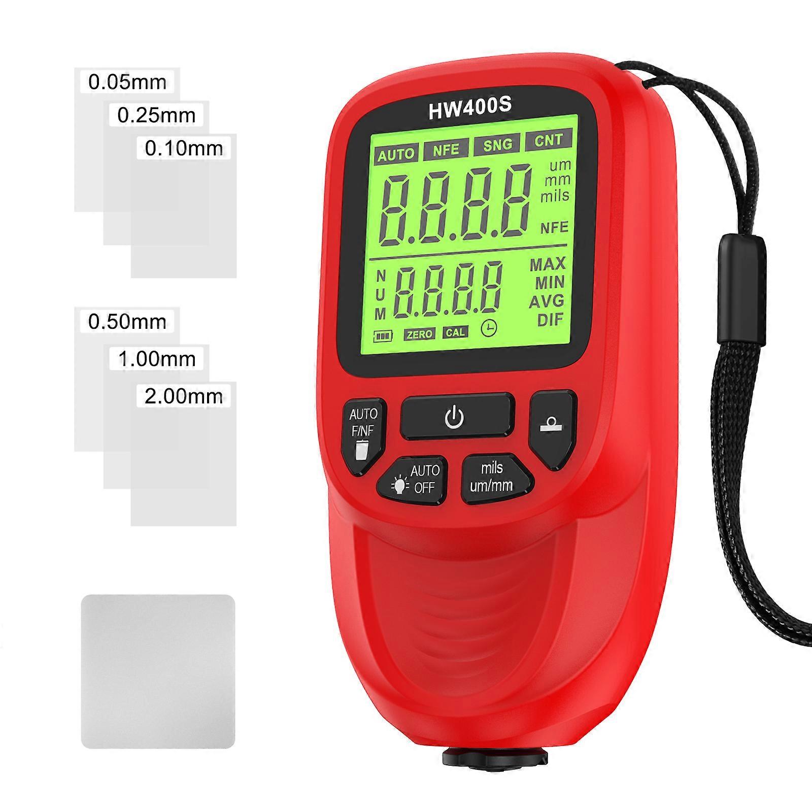 Digital coating gauge for anodized coating measurement