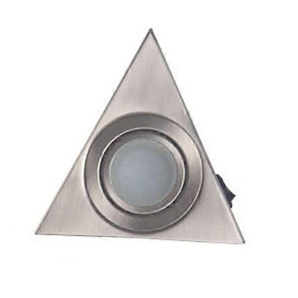 Set of 1 triangular LED kitchen cabinet lights Warm white