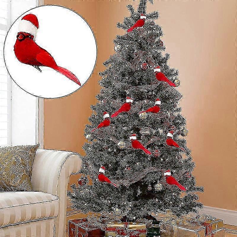 1pcs Foam Feathers Simulation Bird Model Faux Birds With Clips Indoor Outdoor