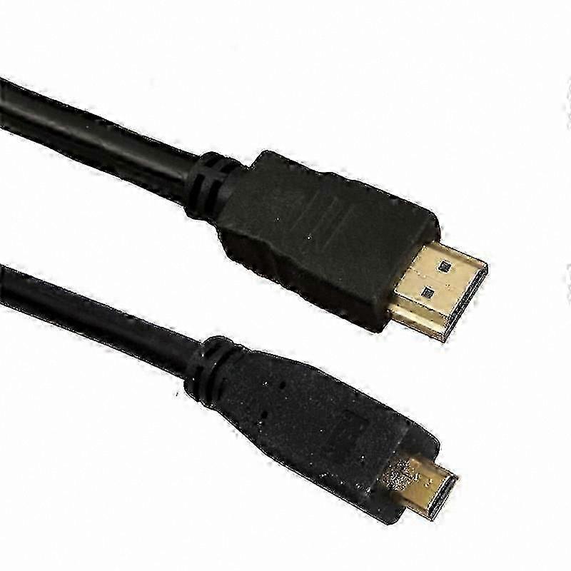 Micro HDMI to HDMI Cable, High-Speed 2 Meter Connection for HD Devices