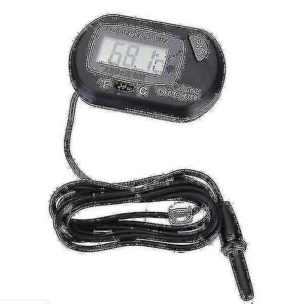 Micro Digital Aquarium Thermometer Sensor Controller Aquarium Accessories(1pcs,black)