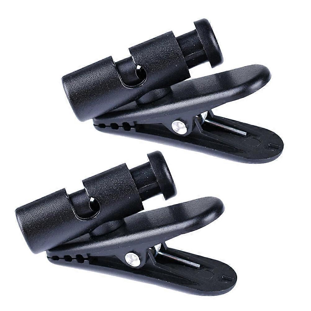 Headphone Mic Cable Clamp Earphone Wire Clip (2pcs)