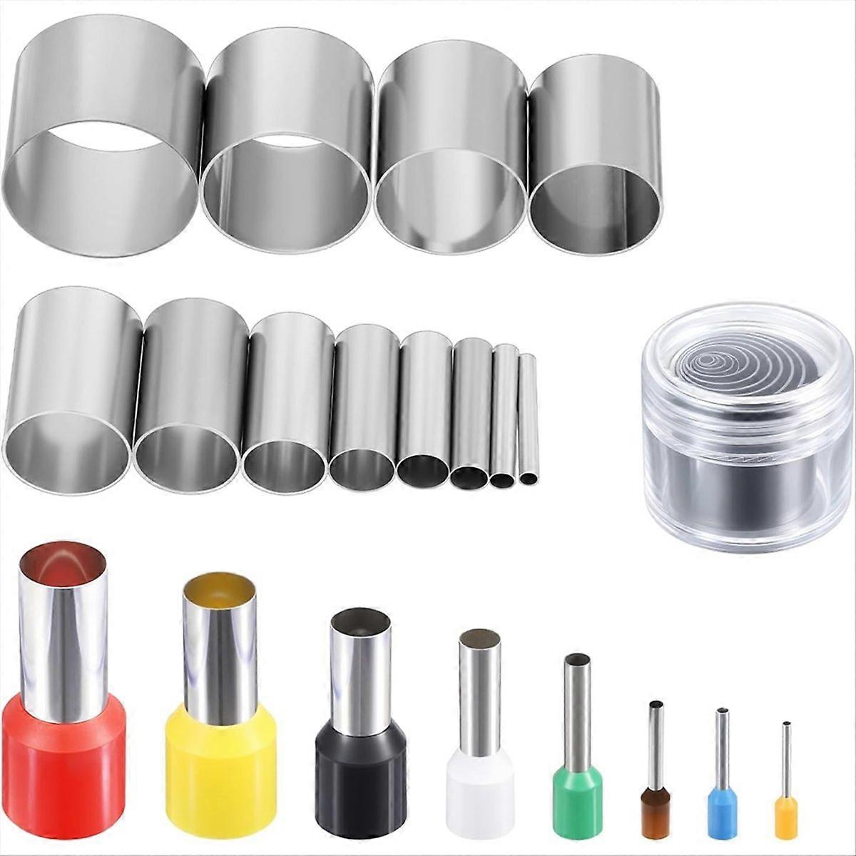 20Pc Circle Clay Cutters Shape Cutter with Case