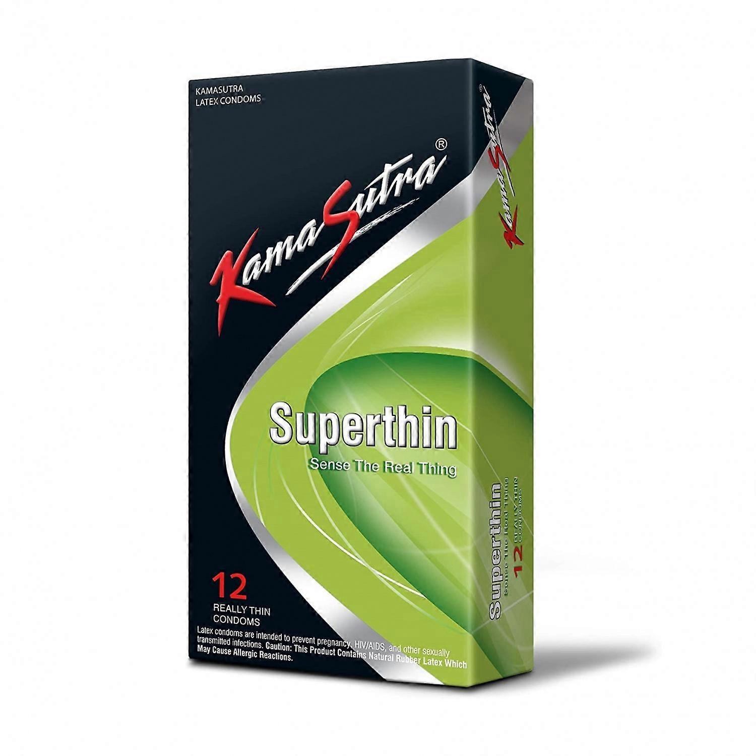 Condoms super thin (12 pcs), Superthin Condoms, Kamasutra