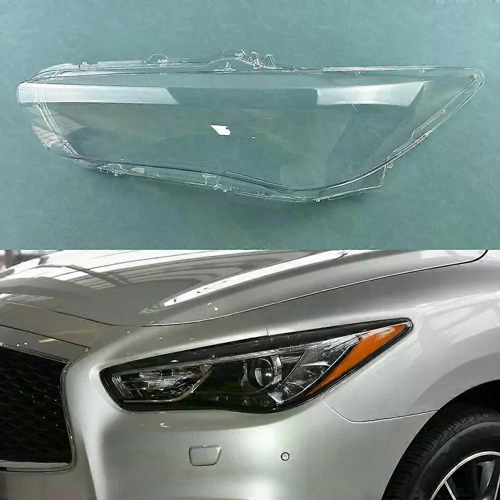 For Infiniti QX60 2016-2020 Headlamp CoverTransparent Mask Headlight Shell Lens Plexiglass Replace Original Lampshade