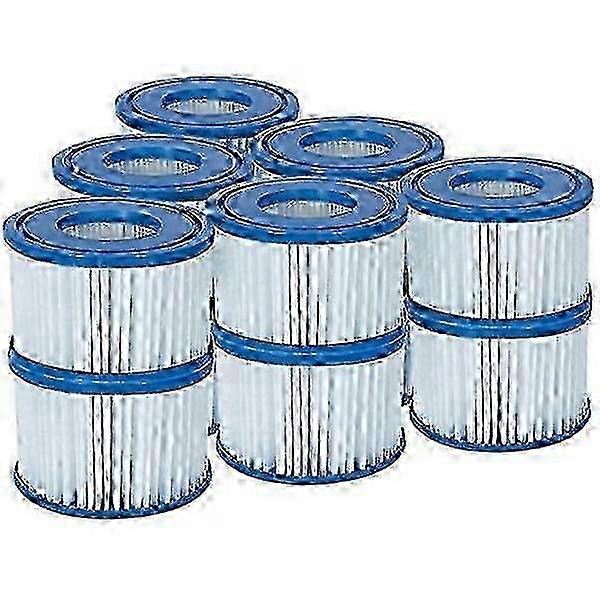 Lay-Z-Spa filter cartridge VI for all Lay-Z-Spa models - 3 x Twin Pack (6 filters)