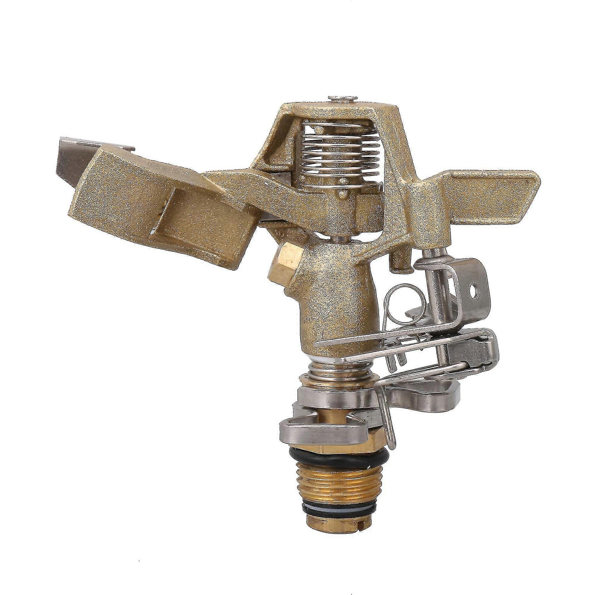 Sprinklers Sprinkler Heads Full Circle Latão Impact Sprinkler 1/2 polegadas Sprinkler de latão 39
