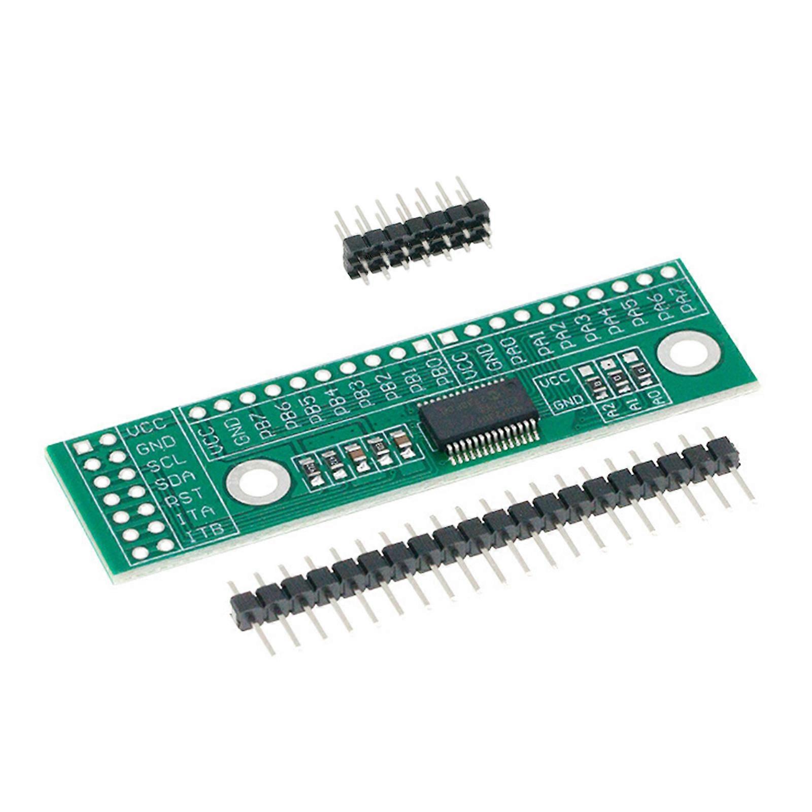 MCP23017 16 Bit I/O Port Expansion Board Compatibles Multiple Microcontrollers Multicolor