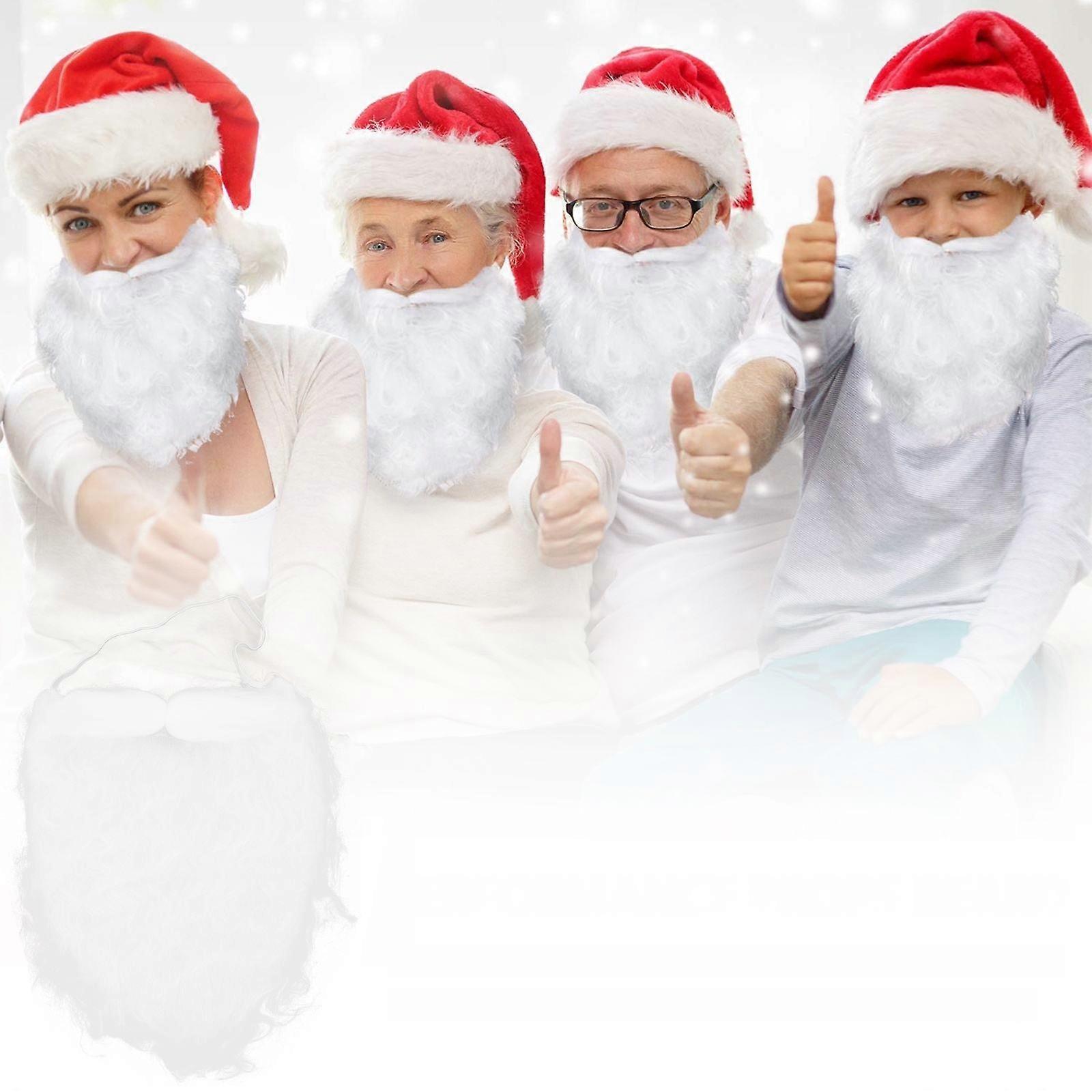 Cosplay Beard Santa Fake Beard Performance Props 10Pcs Collection