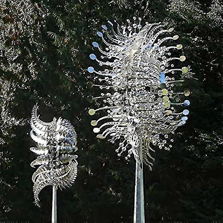 Outdoor Rotating Metal Wind Chimes